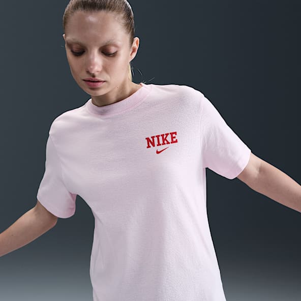 Women's Pink Tops & T-Shirts. Nike IL